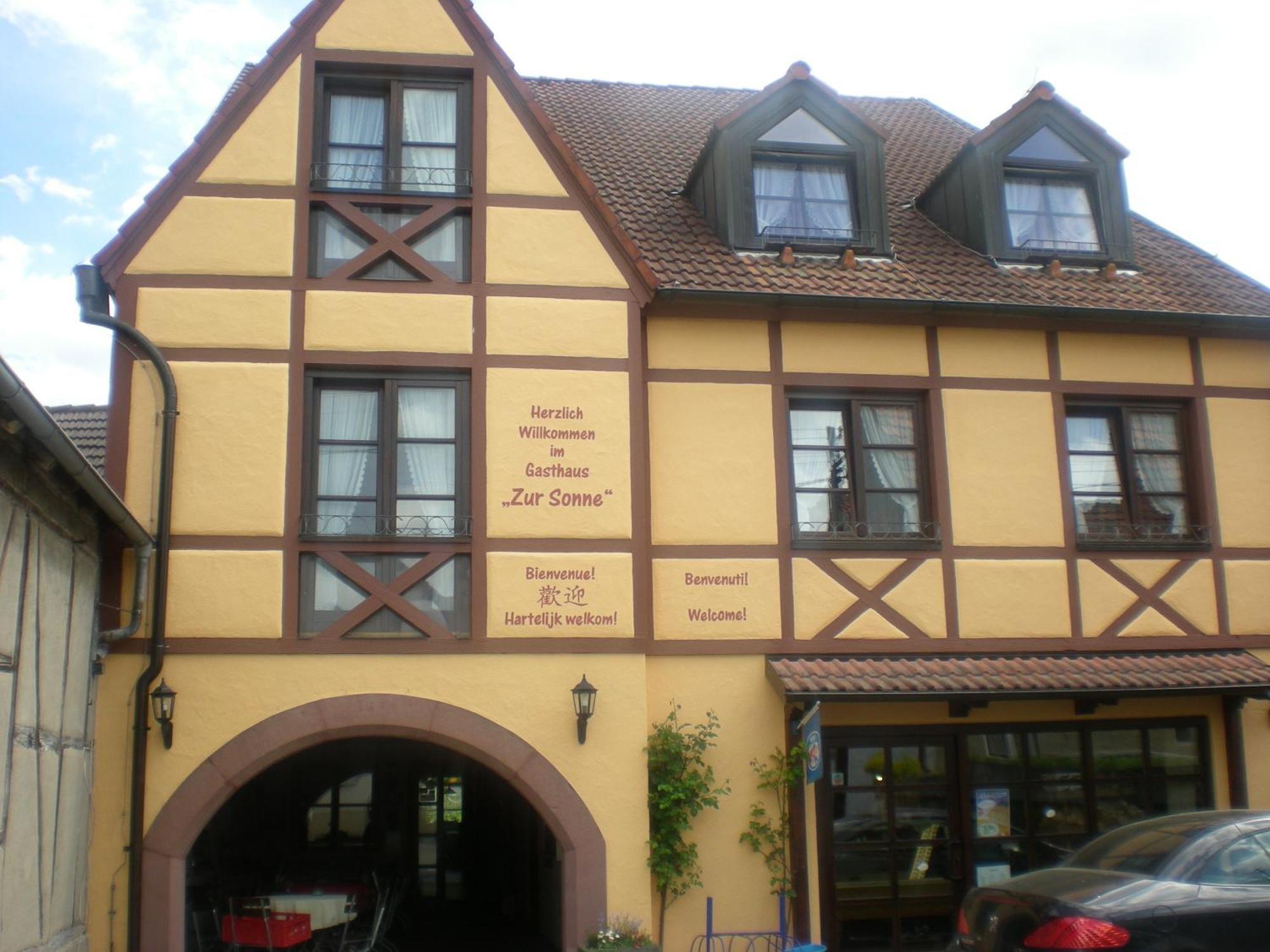 Gasthaus Sonne Gbr Trennfeld Exteriér fotografie